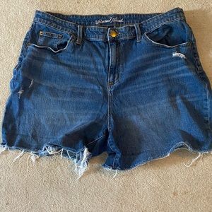 Denim shorts